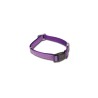 COLLAR MAC LEATHER LILA 25mm x 48-70cm