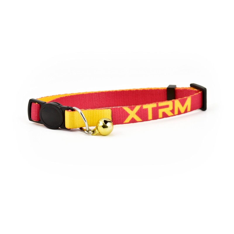COLLAR GATO X-TRM NEON FLASH ROJO 10mmx22-33cm