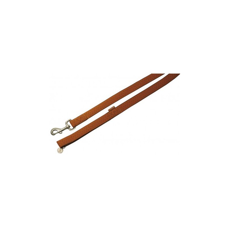 CORREA MAC LEATHER MARRON 20mm x 120cm