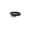 COLLAR MAC LEATHER NEGRO 20mm x 35-50cm