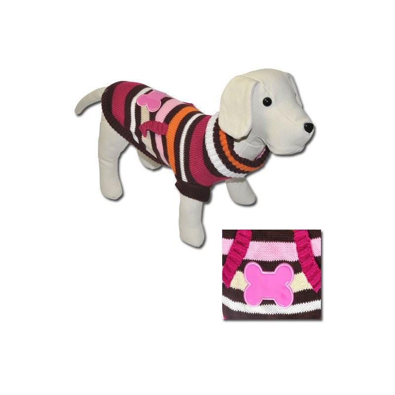 JERSEY PUNTO HUESO FUCSIA CON BOLSILLO 20CM D
