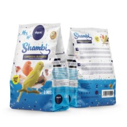 SHAMBI BOLSA Mixtura Canarios con avena 1 kg DAPAC (caja/10uds)