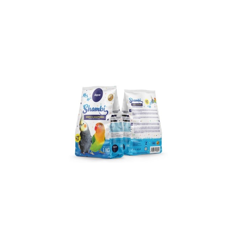 SHAMBI BOLSA Mixtura Ninfas 1 kg. DAPAC  (caja/10uds)