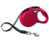 Flexi New Classic Cinta XS 3m hasta12kg. ROJO