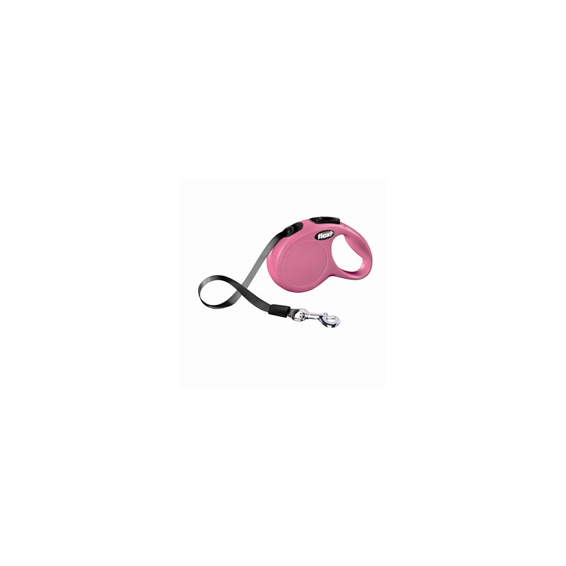 Flexi New Classic Cinta XS 3m hasta 12kg. ROSA