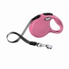 Flexi New Classic Cinta XS 3m hasta 12kg. ROSA
