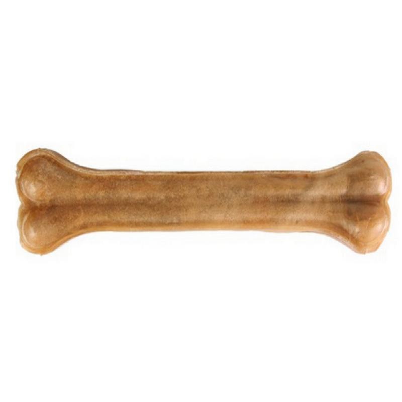 Hueso prensado cuero 17 cm A GRANEL ( 20 uds./bolsa)