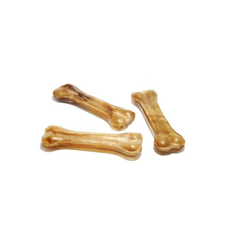 Hueso Prensado Cuero 7,5 cm A GRANEL (50 uds./ bolsa)