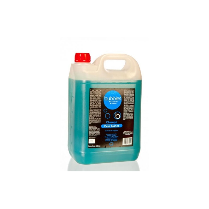 Champú Pelo Blanco Algodón 5 Lt.