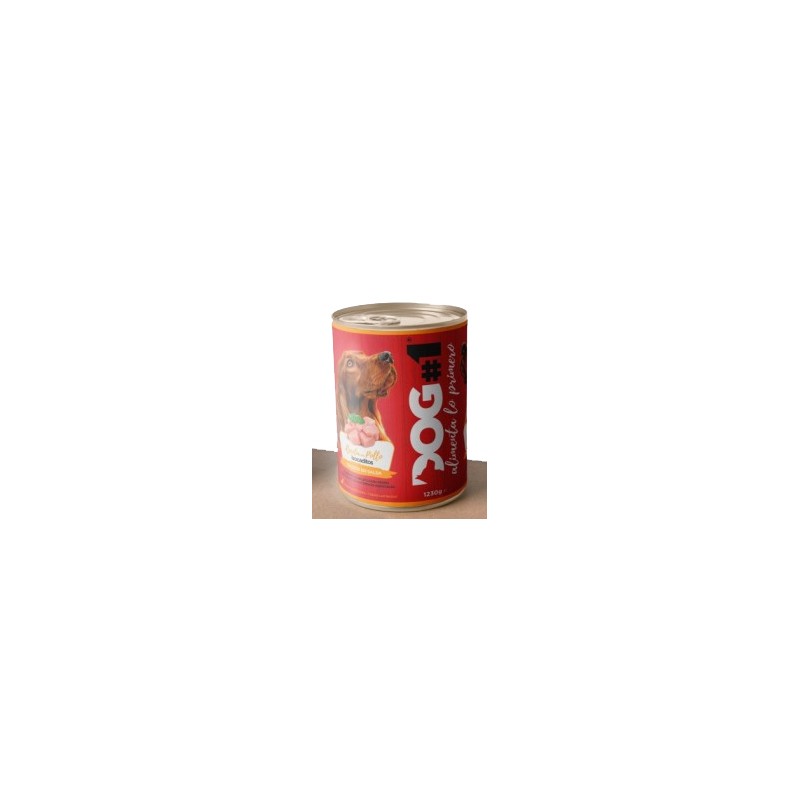 DAPAC DOG#1 Bocaditos POLLO/CEREALES 1230 gr.(12uds/caja)