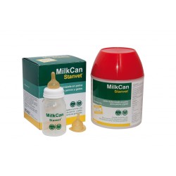 LECHE EN POLVO MILKCAN 400 g + BIBERÓN NS
