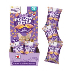 FRESH SNACKS GATO PILLOW BITES POLLO Y QUESO 40GR (25 uds)
