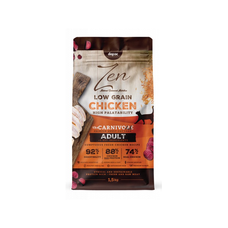 Z. LOW GRAIN CAT CHICKEN ADULT 1,5kg