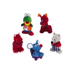 Nobby PACK de 5 pequeños animales latex 10cm