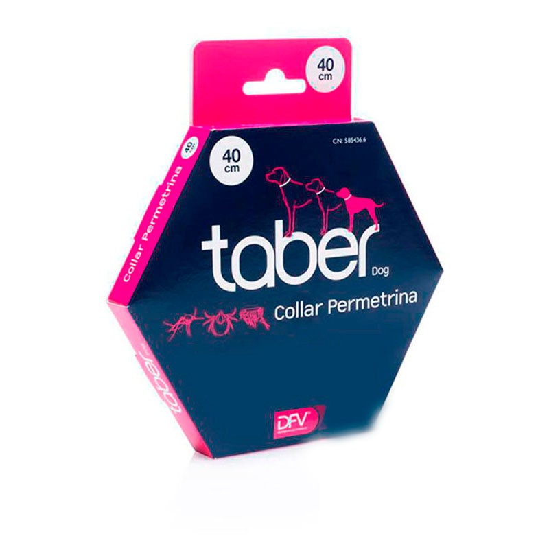 TABERDOG COLLAR PERMETRINA 60 CM (10uds/caja)