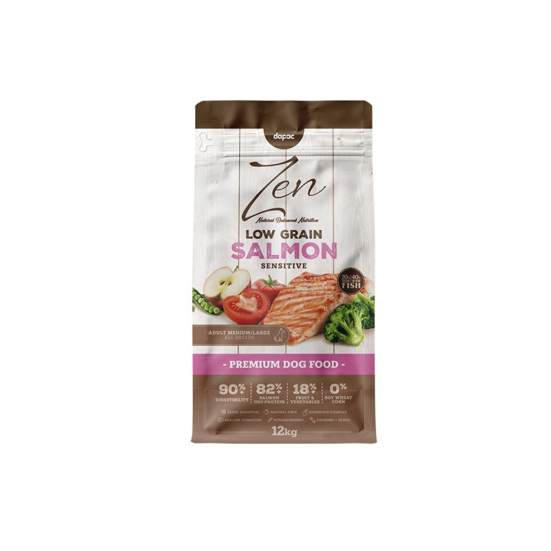 Z. LOW GRAIN SENSITIVE med/large 12kg (salmon)