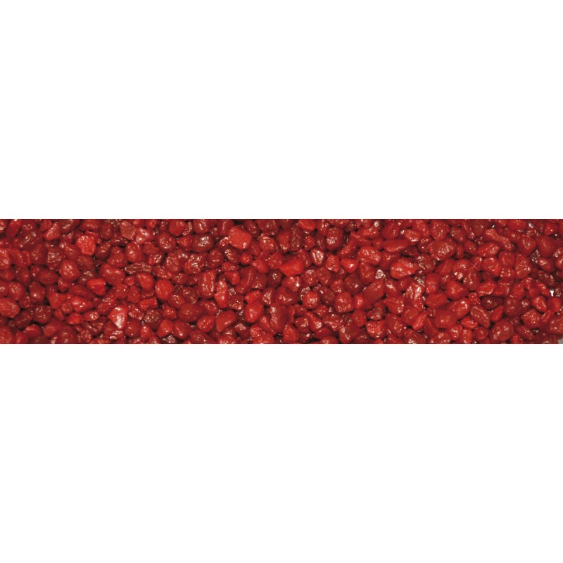 ARENA COLOR ROJO 25KG