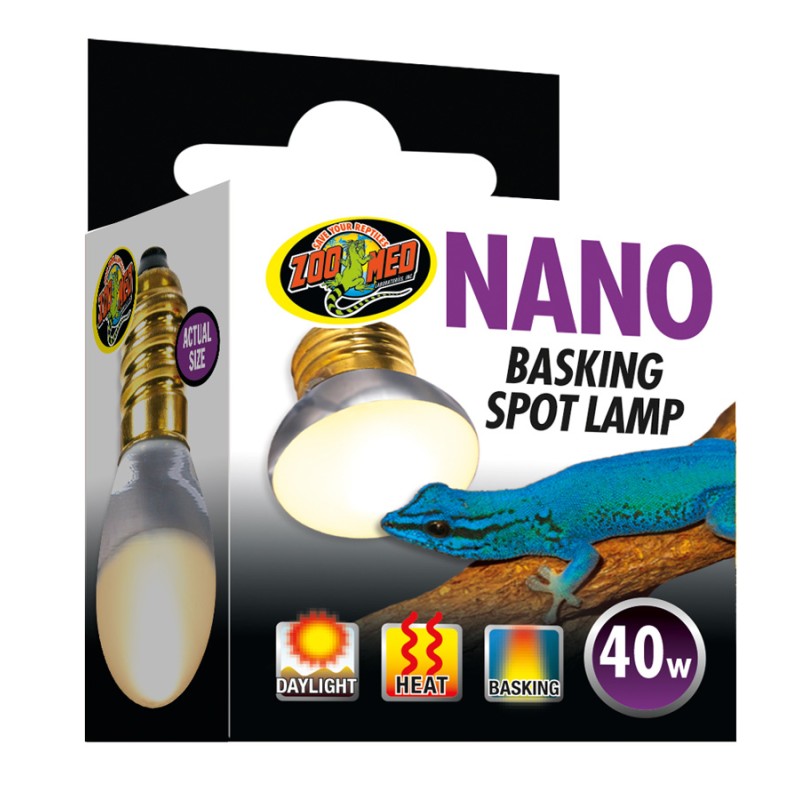 REPTI BASKING SPOT LAMP FOCO DE CALOR 40WT.