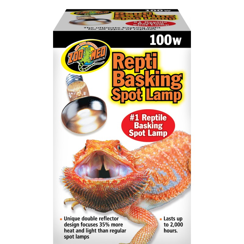 REPTI BASKING SPOT LAMP FOCO DE CALOR 100WT.