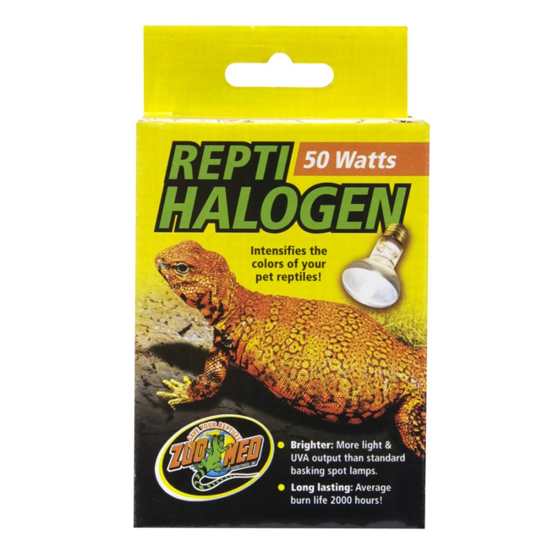 REPTI HALOGEN HEAT LAMP 50WT.