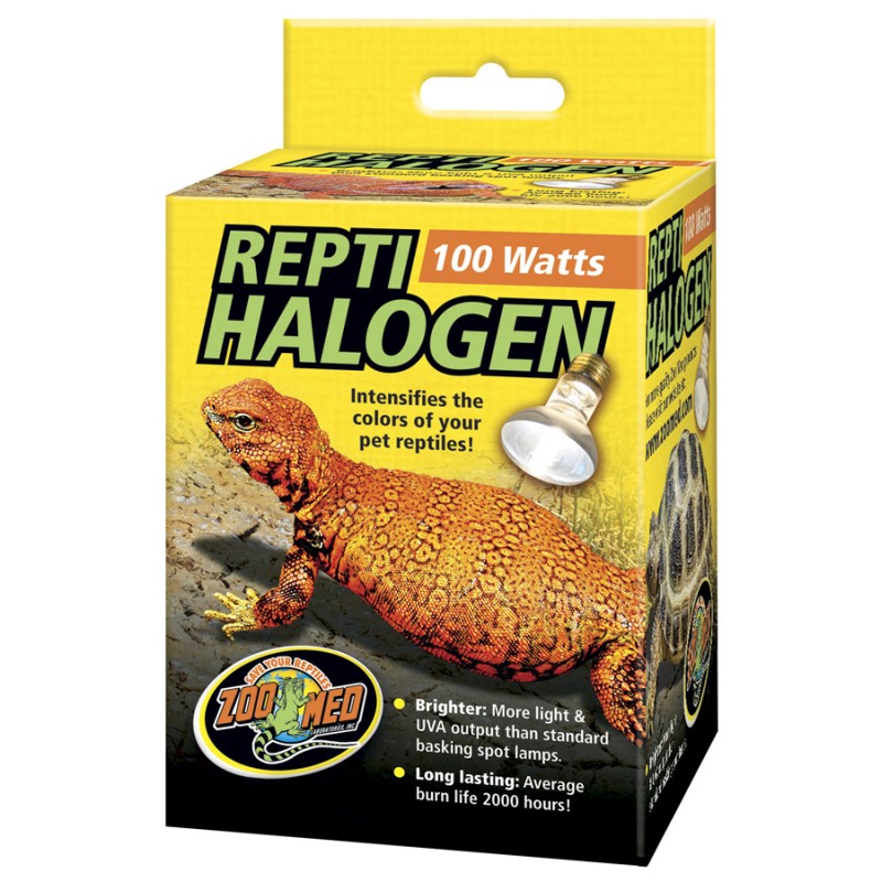 REPTI HALOGEN HEAT LAMP 100WT.