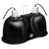 PORTALAMPARAS COMBO DEEP DOME DUAL LAMP