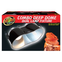 PORTALAMPARAS COMBO DEEP DOME DUAL LAMP