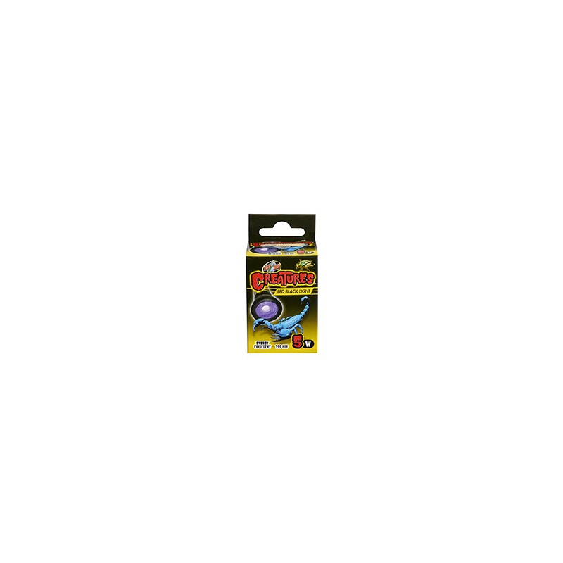 CREATURES LED BLACK LIGHT LUZ NEGRA 5W