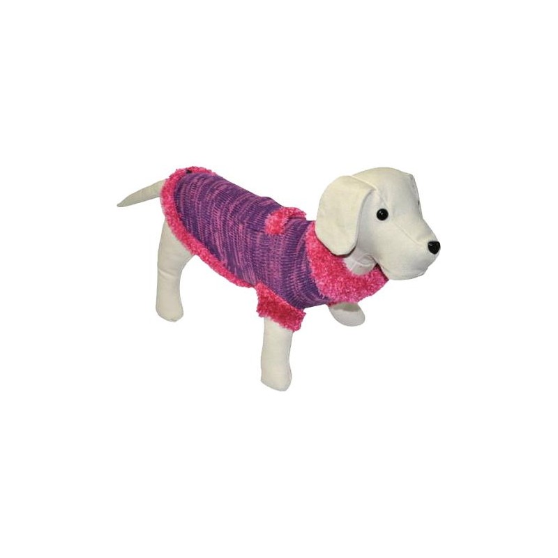 JERSEY PUNTO BOLSILLO FUCSIA-LILA 20CM  D