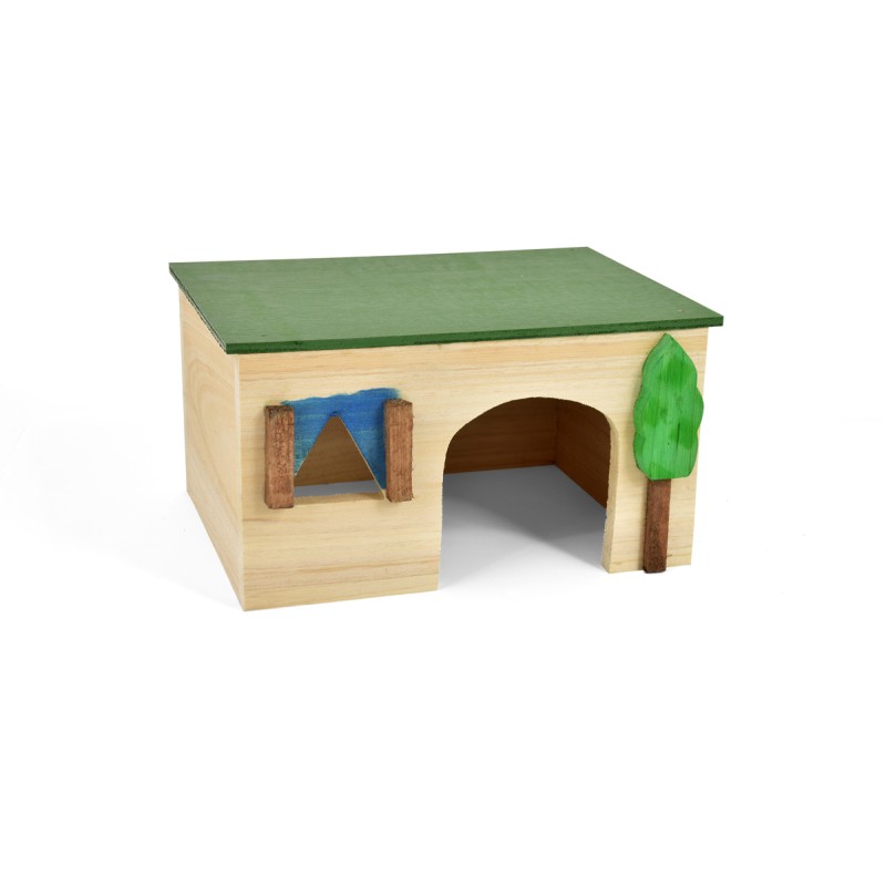 CASETA ROEDOR VILLAGE 19x15x11cm NS