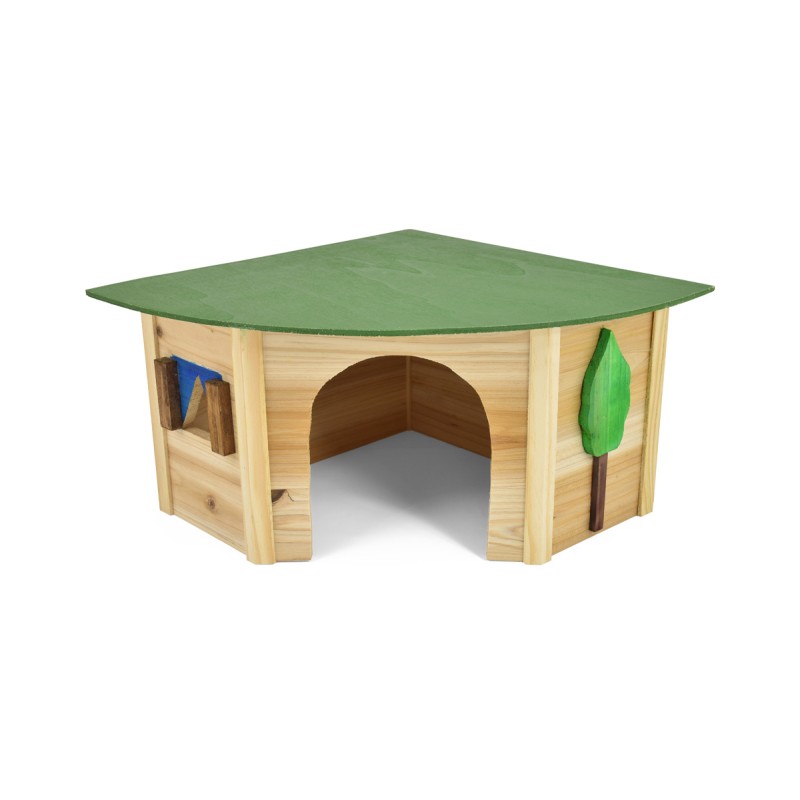 CASETA ROEDOR VILLAGE CORNER 30x30x19cm NS