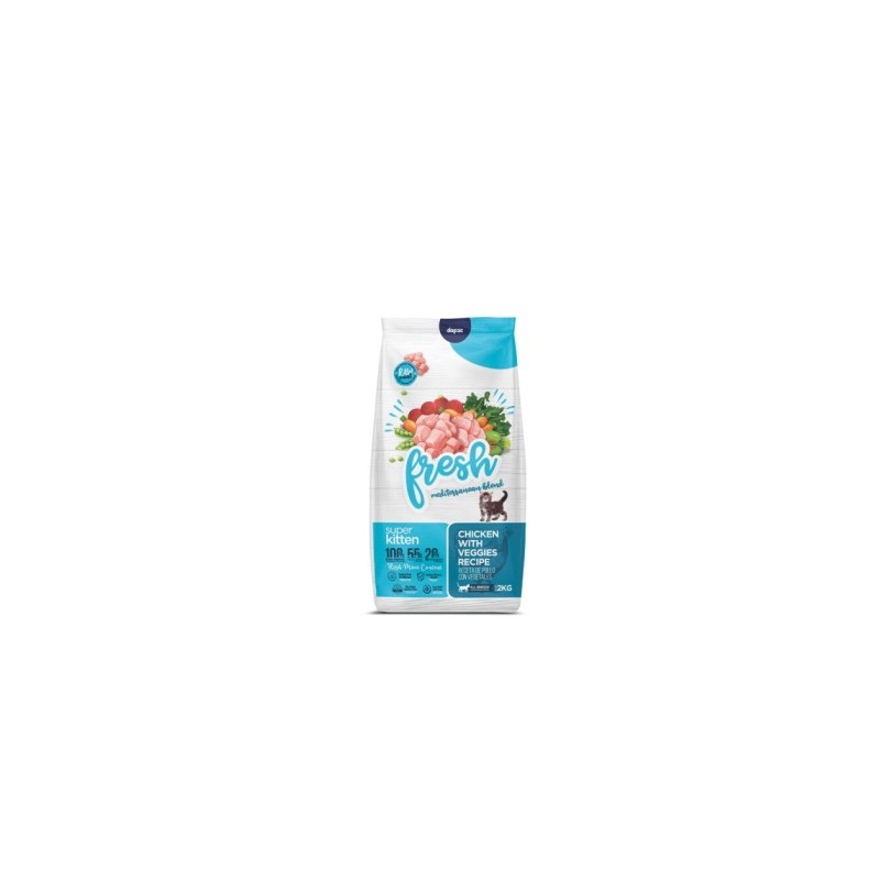 FRESH MED. GATOS SUPER KITTEN 2 KG. (6 uds/caja)