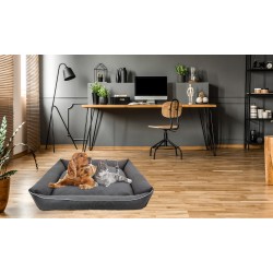 CUNA DESENFUNDABLE -4-GRIS 120x90x21cm