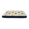 COLCHON CHIEN 90x60x12cm con lateral liso y cordón
