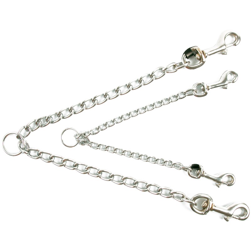 ACOPLADOR DOS PERROS CROMO 2.5mmx40cm