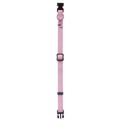 COLLAR GATO MAC LEATHER CHAROL 10mm x 20-33cm