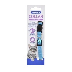 COLLAR GATO BASIC AZUL 10mmX22-33cm