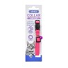 COLLAR GATO BASIC FUCSIA 10mmX22-33cm
