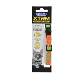 COLLAR GATO X-TRM NEON FLASH VERDE 10mmx22-33cm