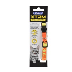 COLLAR GATO X-TRM NEON FLASH LIMON 10mmx22-33cm