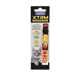 COLLAR GATO X-TRM NEON FLASH ROJO 10mmx22-33cm