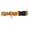 COLLAR MAC LEATHER MARRON 10mmx20-33cm