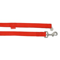 CORREA MAC LEATHER ROJO 10mm x 120cm
