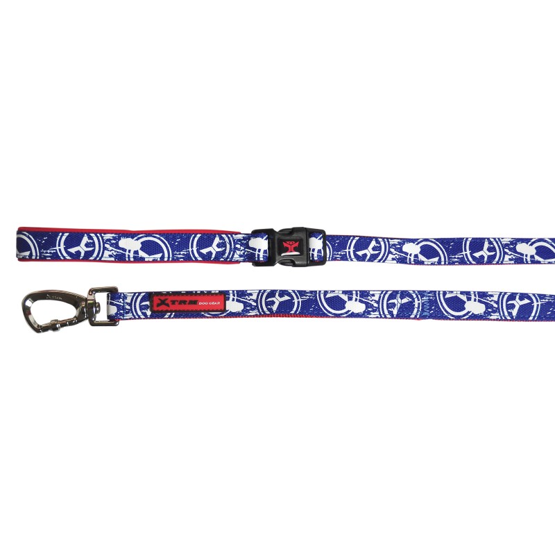 CORREA X-TRM LOGO AZUL 20MMX120CM
