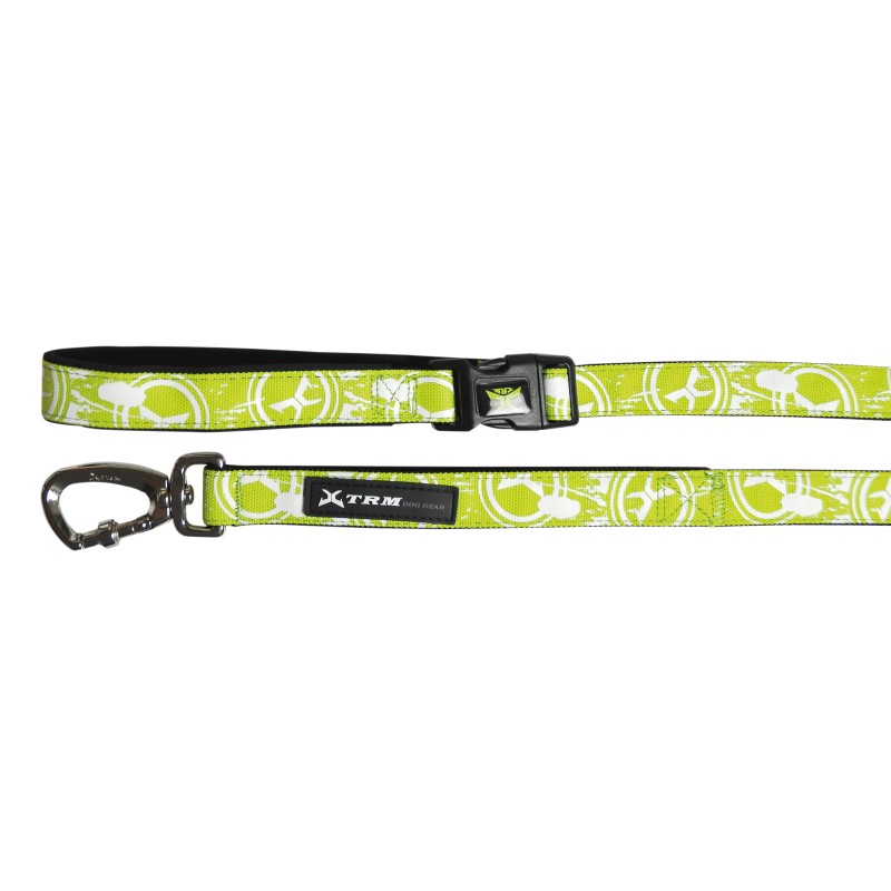 CORREA X-TRM LOGO PISTACHO 15MMX120CM