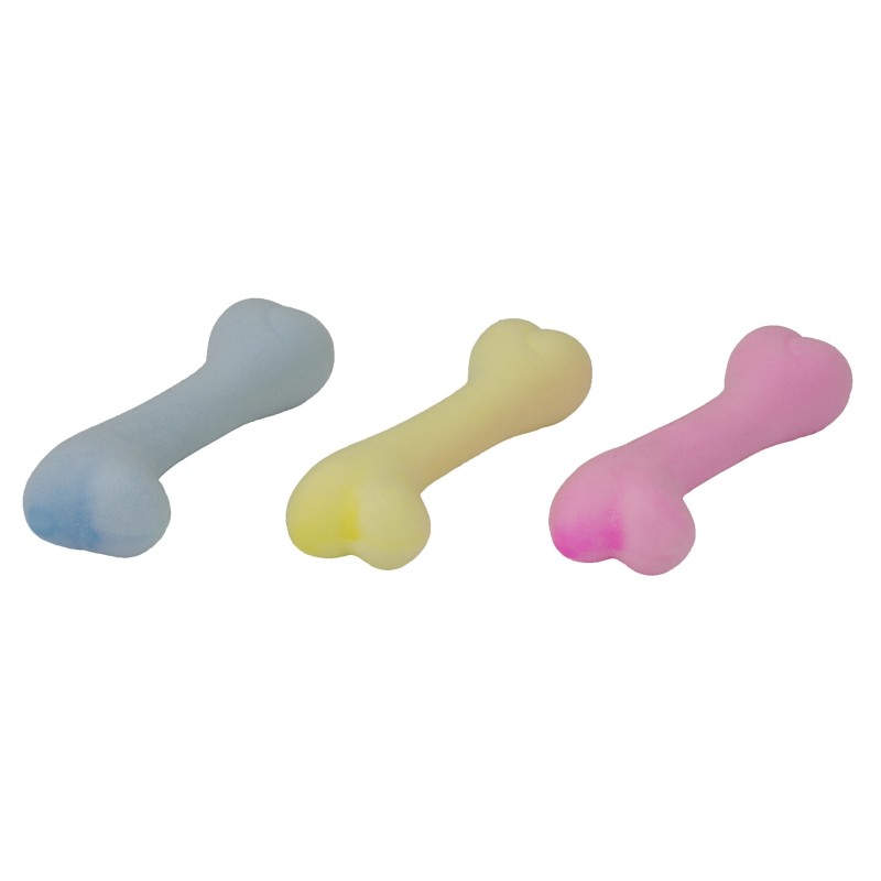 MINI HUESO TPR FLOTANTE 12CM (UMV 3uds)
