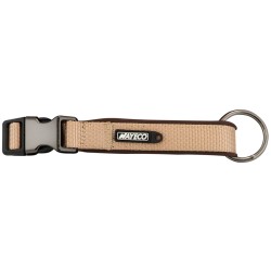 COLLAR NEOPRENO BEIGE 20mm x 35-45cm