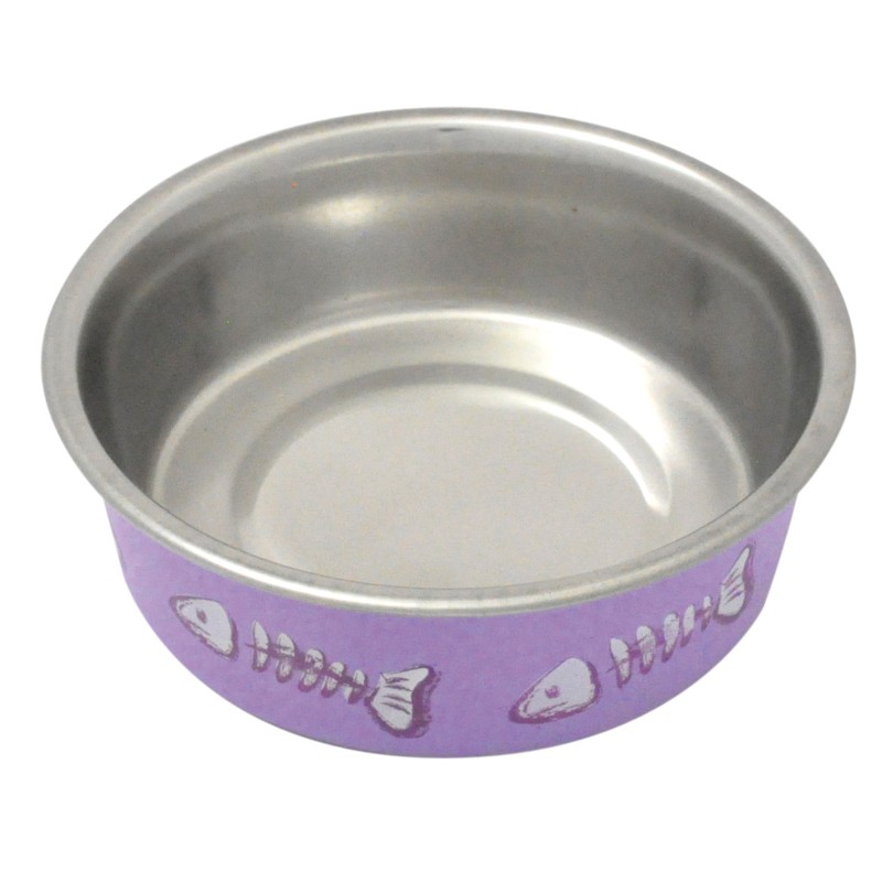 COMEDERO GATO BALTIC 12CM - 300ML LILA