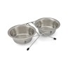 SET COMEDEROS ACERO INOX 2 x 0,75L.