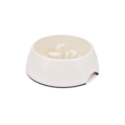 COMEDERO SLOWER BLANCO 22cm - 600ml  NS